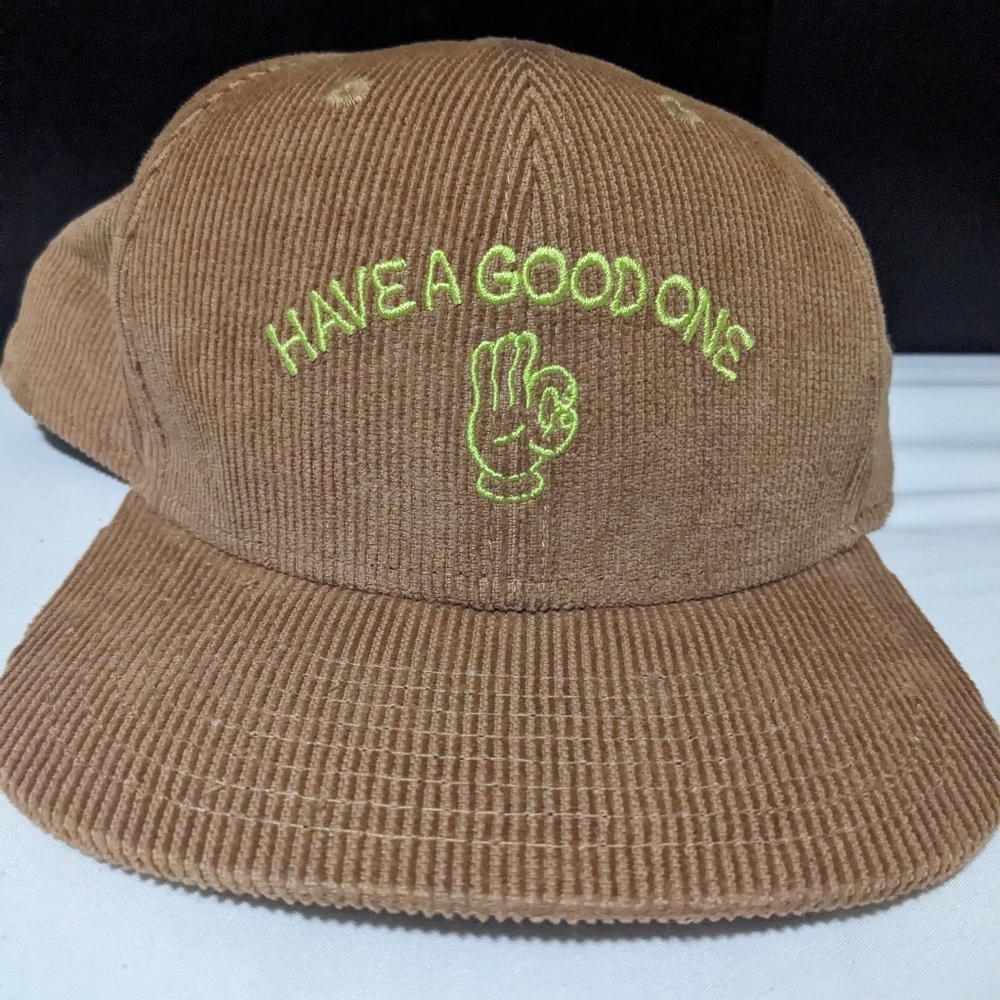 "Have a good one" Good Supply corduroy hat. Great condition